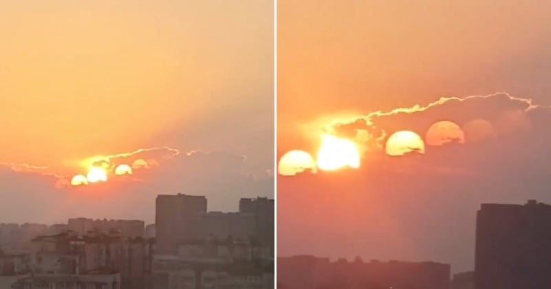 Mystical Natural Phenomenon Causes 7 'Suns' to Appear in the Sky Above  Chengdu, China - WORLD OF BUZZ