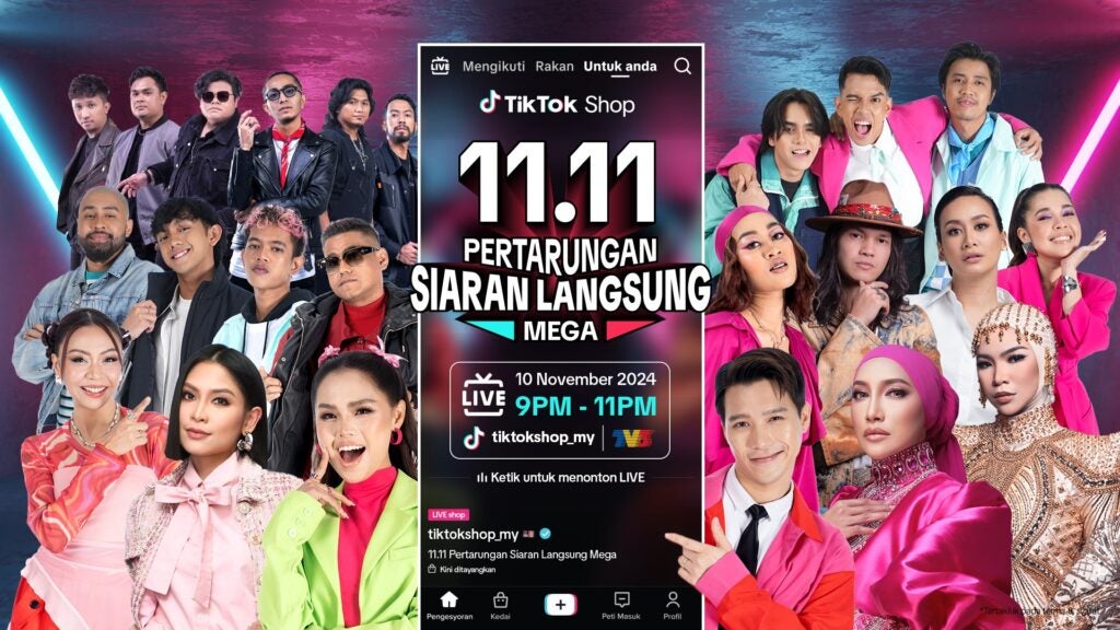 Tiktok Shop 11.11 Celebrity Line Up