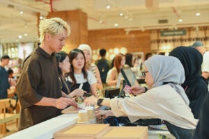 Gelato Counter Customer 1