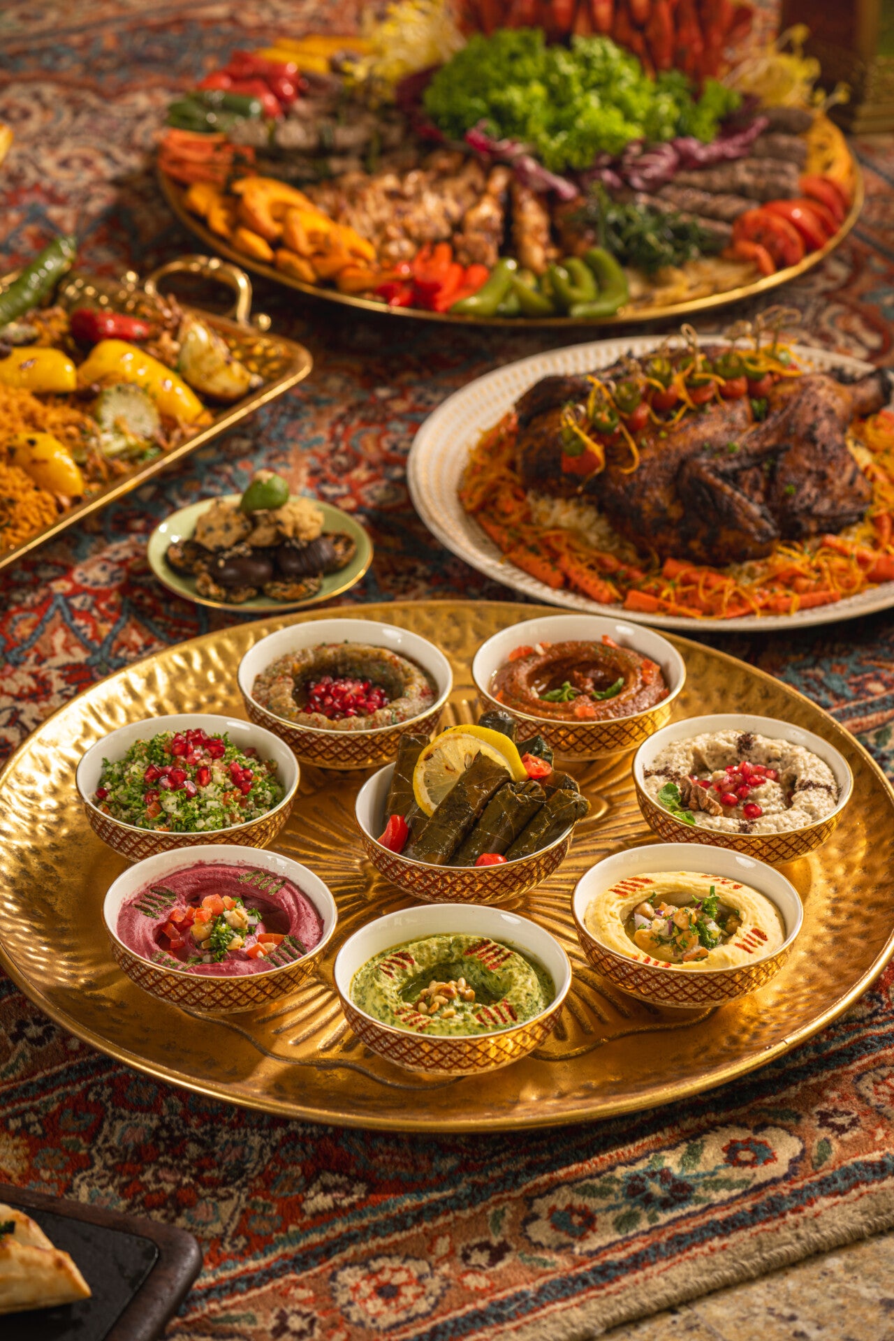 Assorted Mezze Portrait