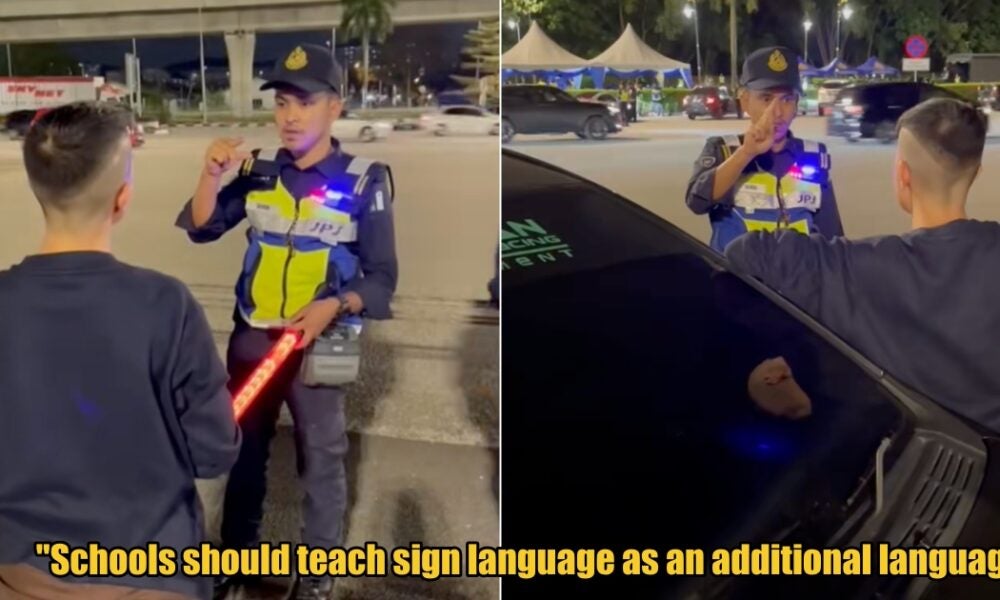 M'sians Call For Sign Language to Be Taught in Schools Following Viral Video of JPJ Officer