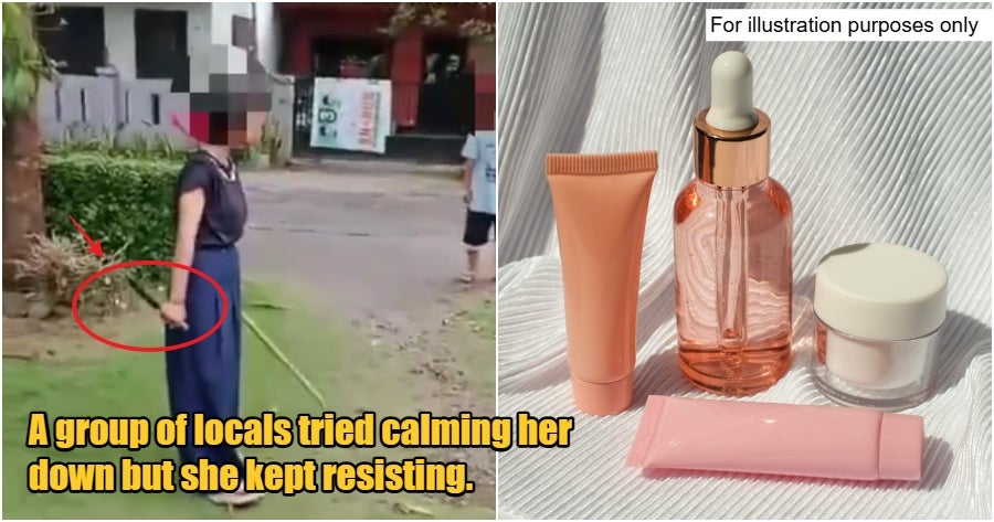 Young Girl Pulls Out Knife & Lashes Out in Public After Mum Allegedly Refused to Buy Her Skincare