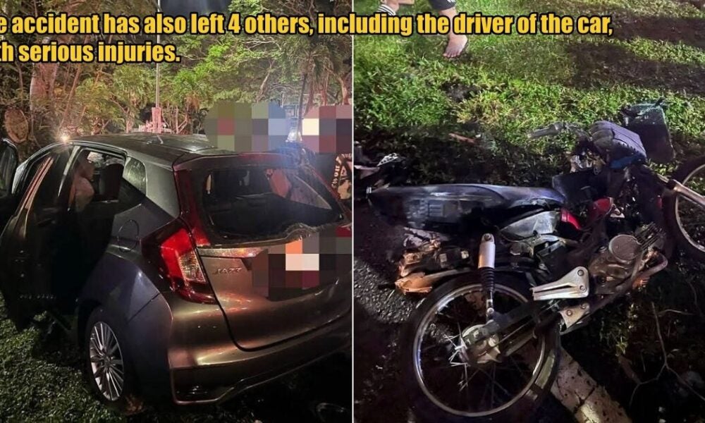 18yo Honda Jazz Driver Allegedly Runs Red Light & Crashes Into ...