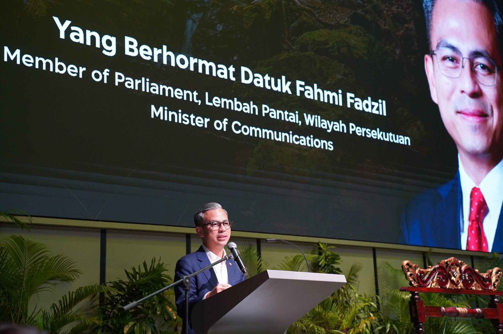 TNG x WWF Charms For Change Launch Event Picture 3 YB Fahmi