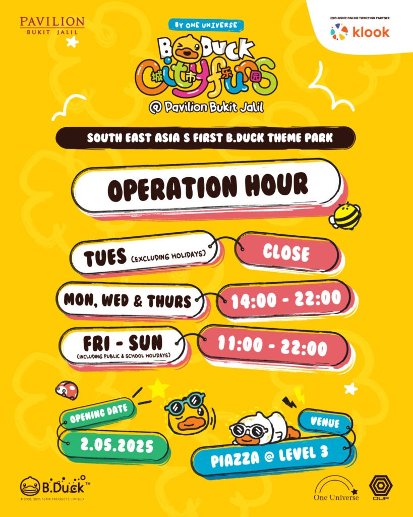 B.DUCKCF OperationHours