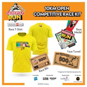 Monopoly Race Kit 10KM