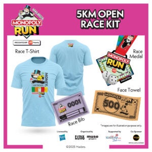 Monopoly Race Kit 5KM