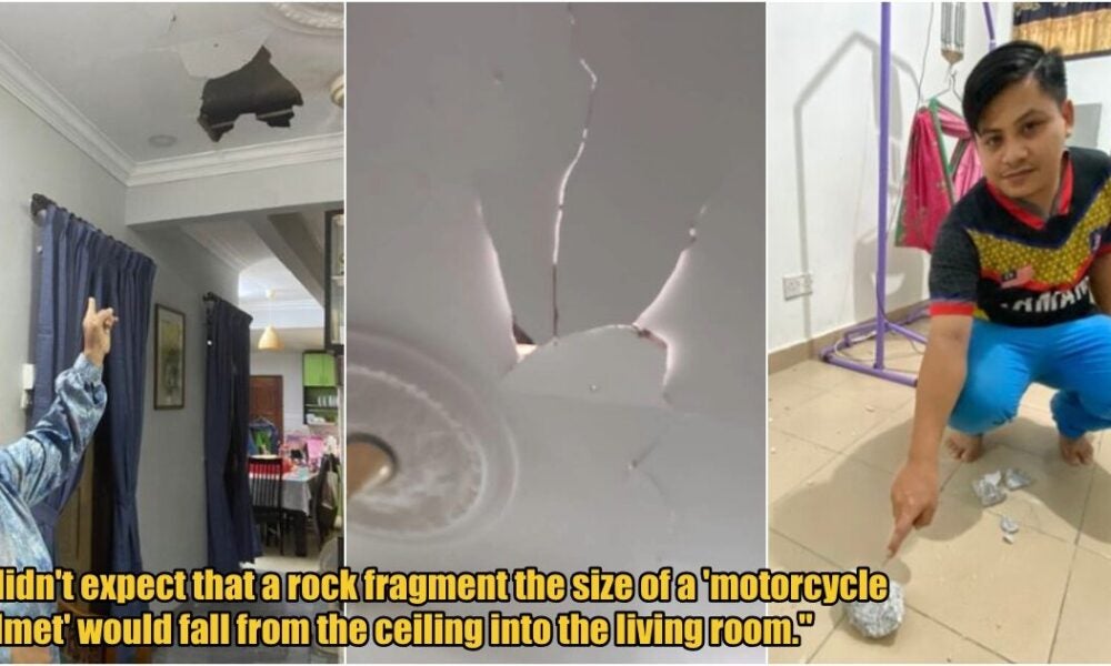 Like a Meteor Shower: 76 Houses in Selangor Damaged by Flying Quarry ...