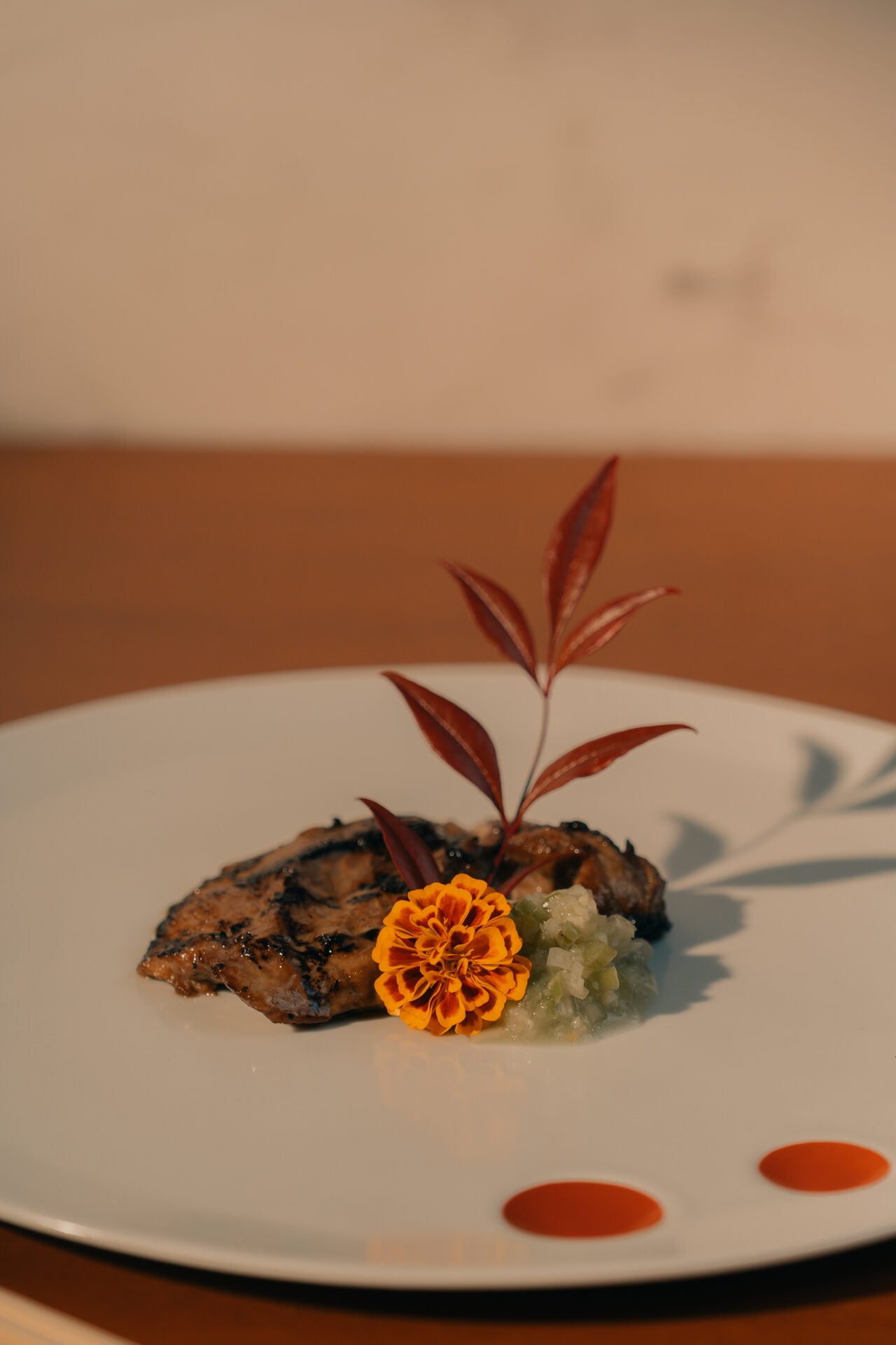 Tuna Cheek Wasabi Salsa