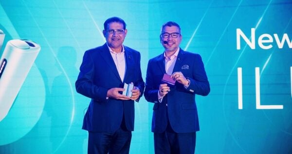 PMIIlumaI Naeem and MJ presenting the new IQOS ILUMA i