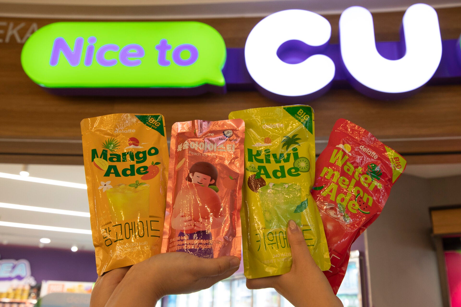 3 Delaffe all new fruity flavours