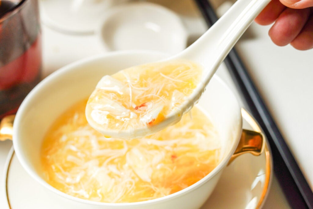 Sweet Corn and Crab Meat Soup