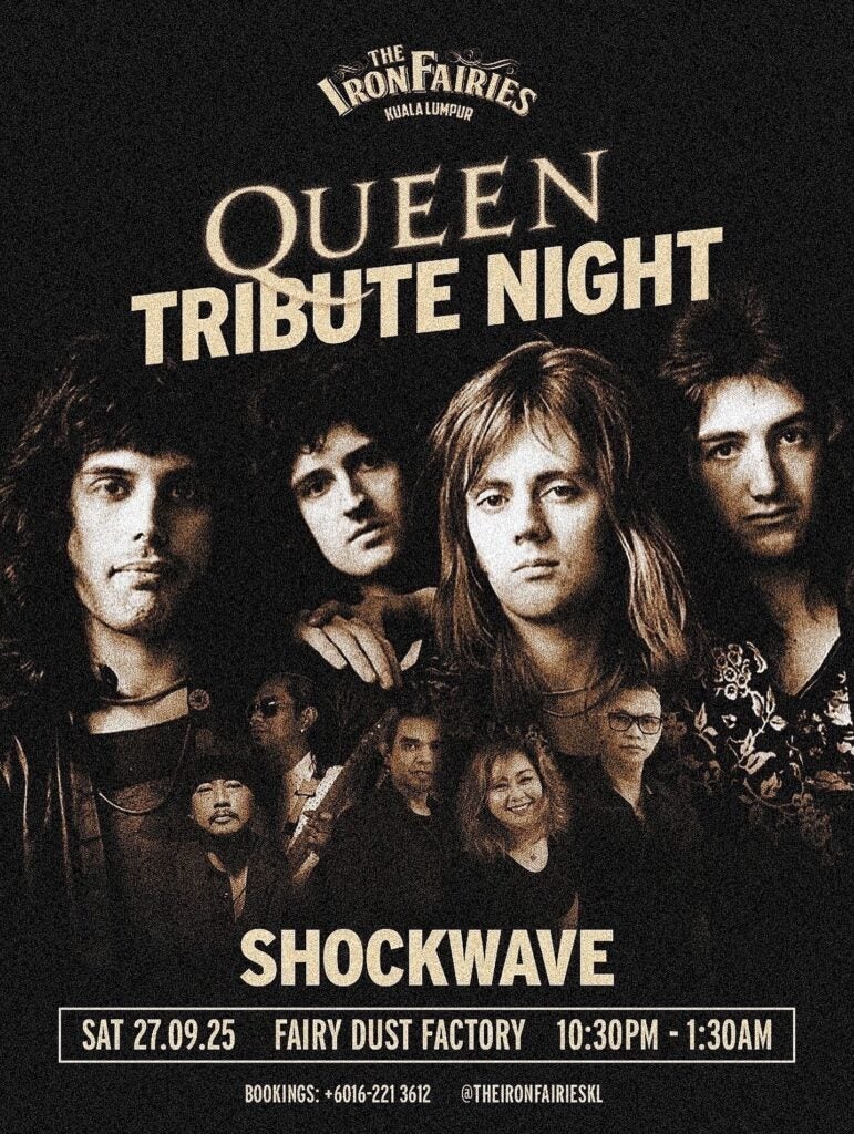 ✨ A night of legends a stage of magic. ✨Step into the Fairy Dust Factory this 27th Sept as Shoc