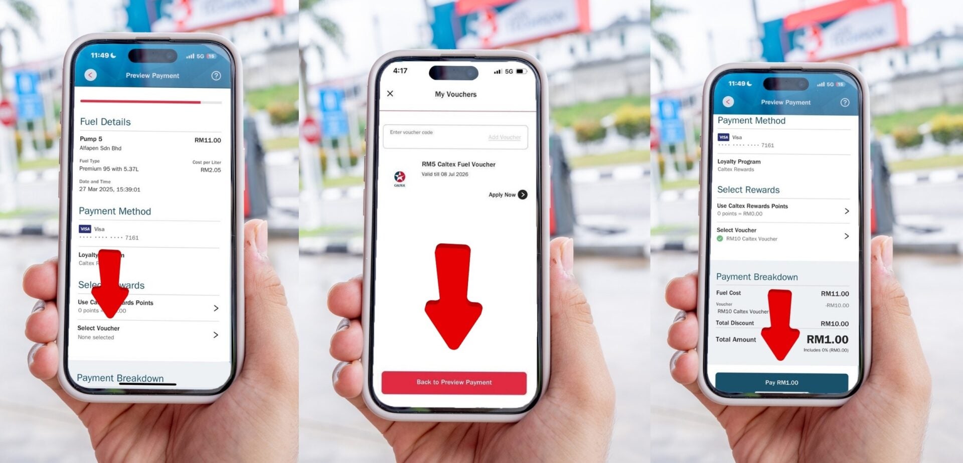 Caltex x WOB Collage