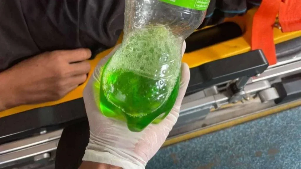 man dies toilet cleaner soda