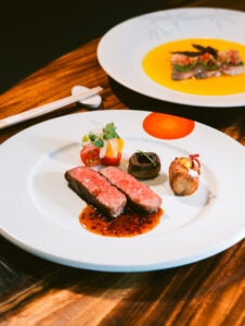 A5 Wagyu with Yamamomo Teriyaki