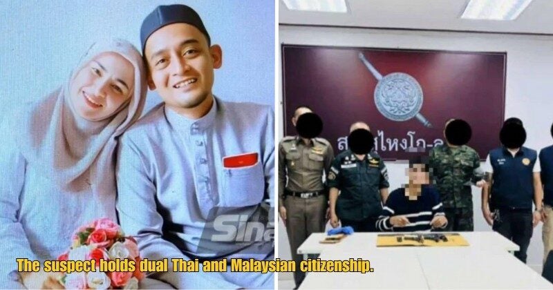 Suspect Who Shot Dead 33yo M'sian Man in Front of Pregnant Wife in Sungai Golok Surrenders to Police