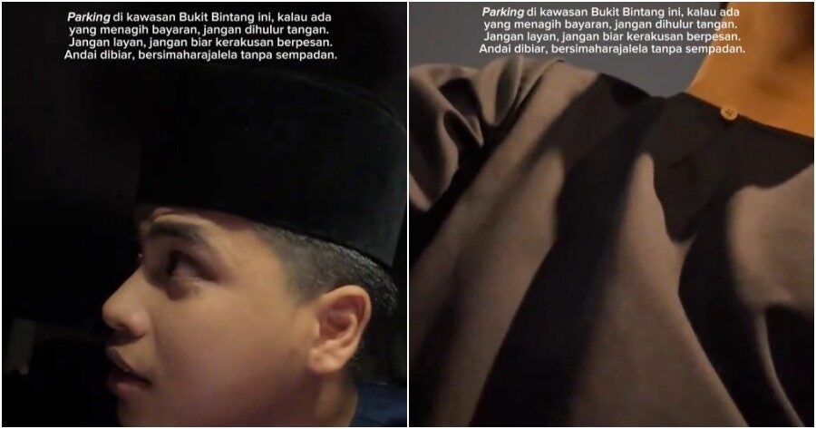 M'sian Confronts Foreign Parking Tout in KL Who Asked for RM15 Fee or "maybe car will be smashed"