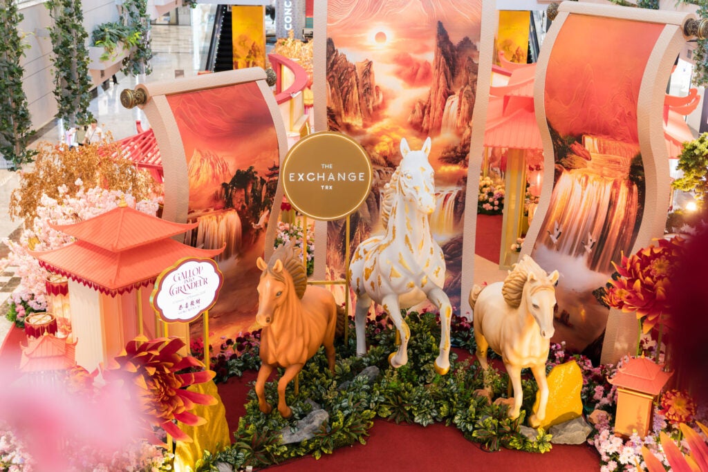 Gallop Into Grandeur Festive Deco At Central Exchange