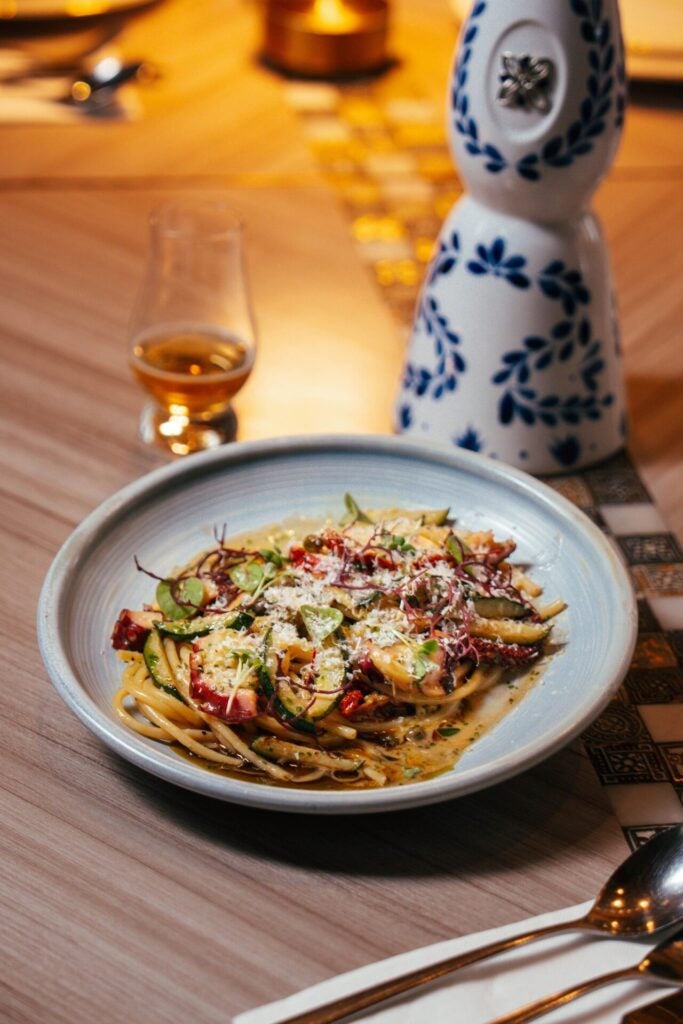 Octopus Bucatini Pasta