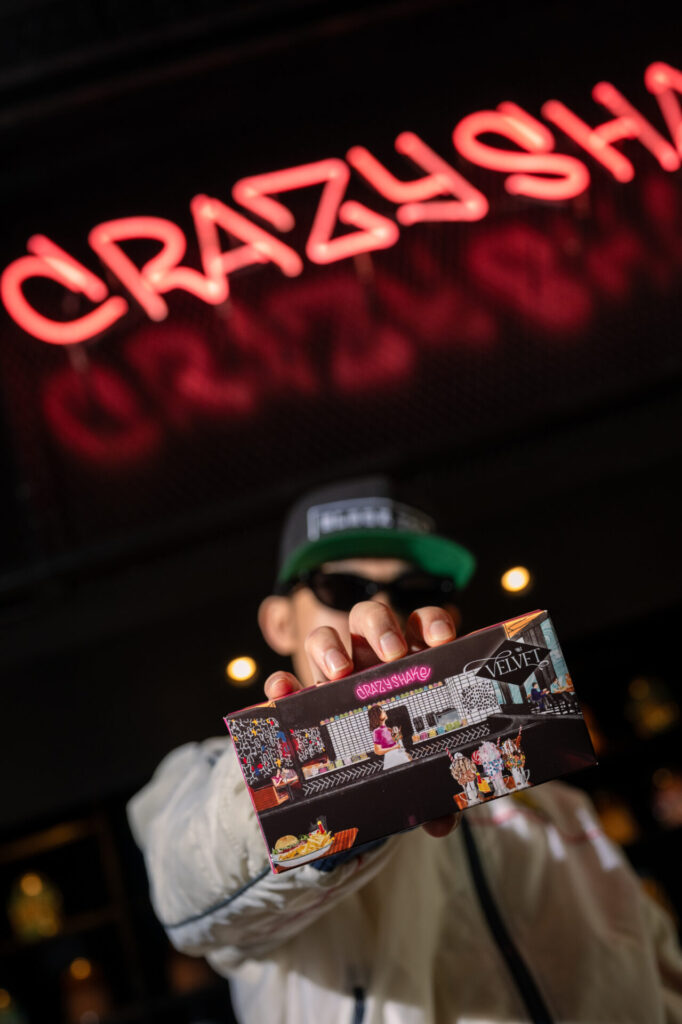 Pistachio Kunafa Black Tap Craft Burgers Shakes Packaging