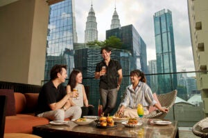 Santai Lounge With Klcc View Lifestyle