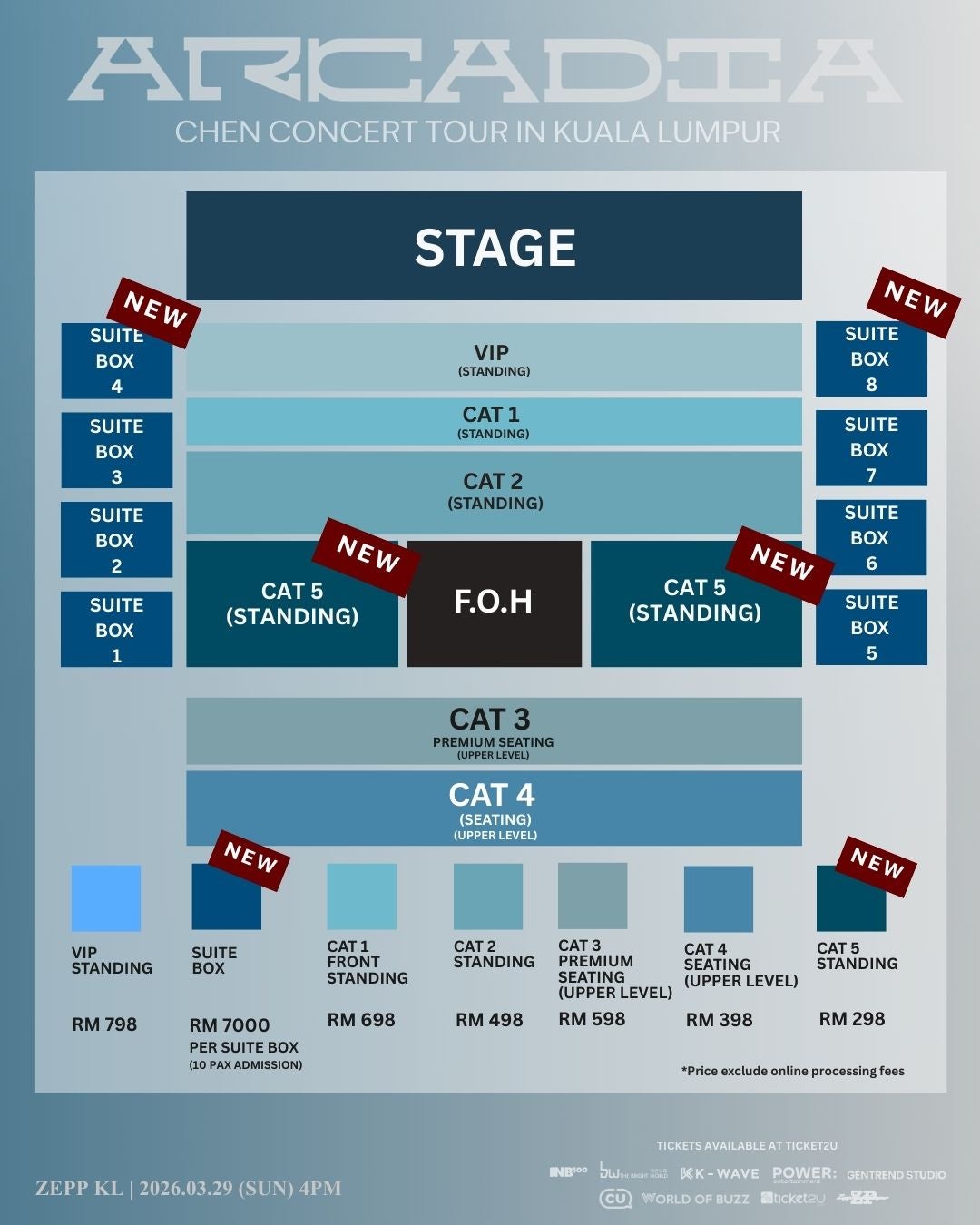 Seat Plan With Cu Buzz Logo