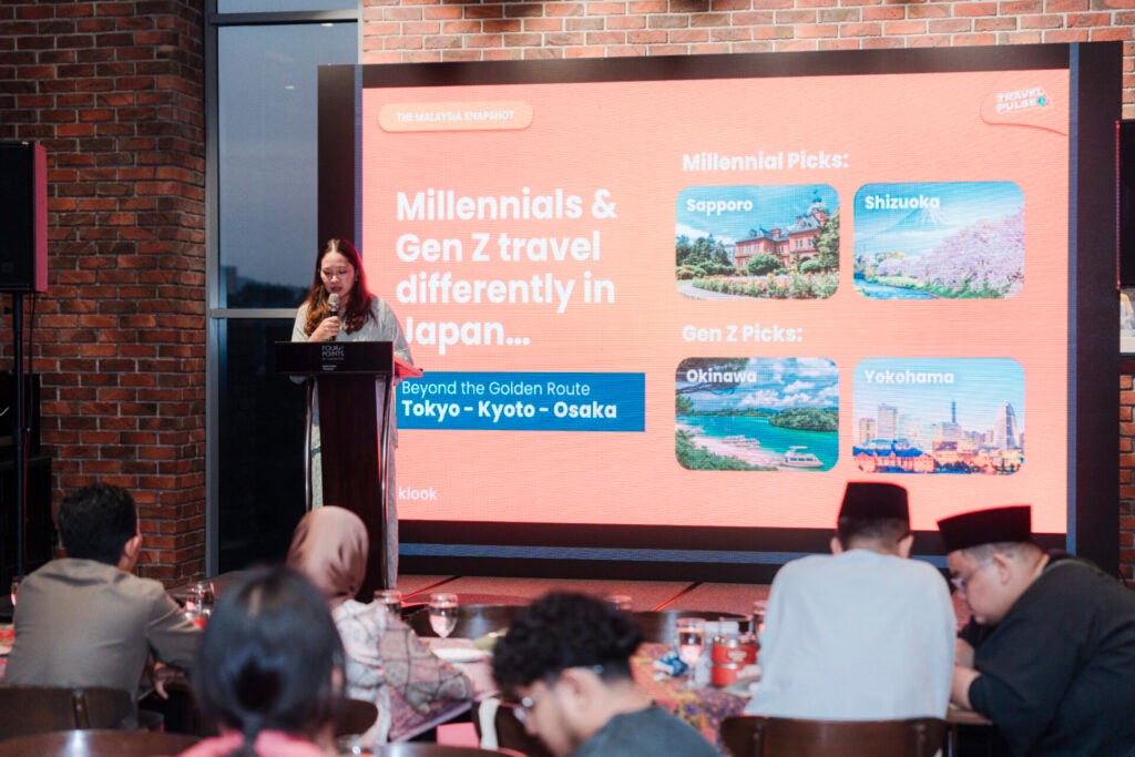 02 Sarah Wan Presenting The Klook Travel Pulse 2026 Findings