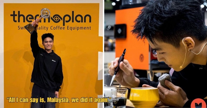 Malaysian Barista Shines on Global Stage, Clinches Second Place at World Latte Art Championship!