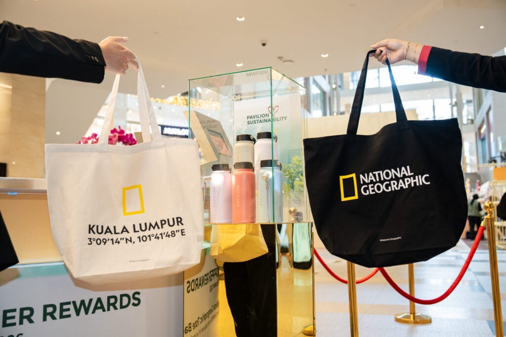 12. Pavilion Kuala Lumpur Pavilion Loves Sustainability National Geographic Tote Bag Redemption