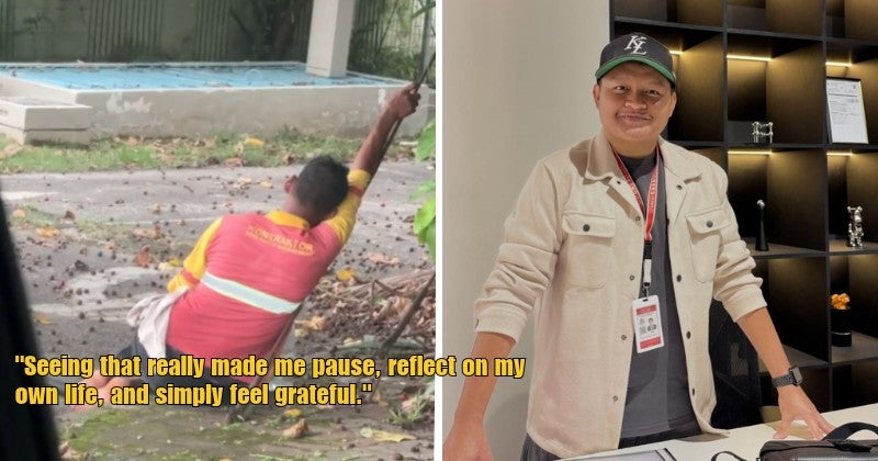 M’sian Spots Exhausted Worker Resting by Roadside, Says It Reflects the “True Meaning of Hard Work"